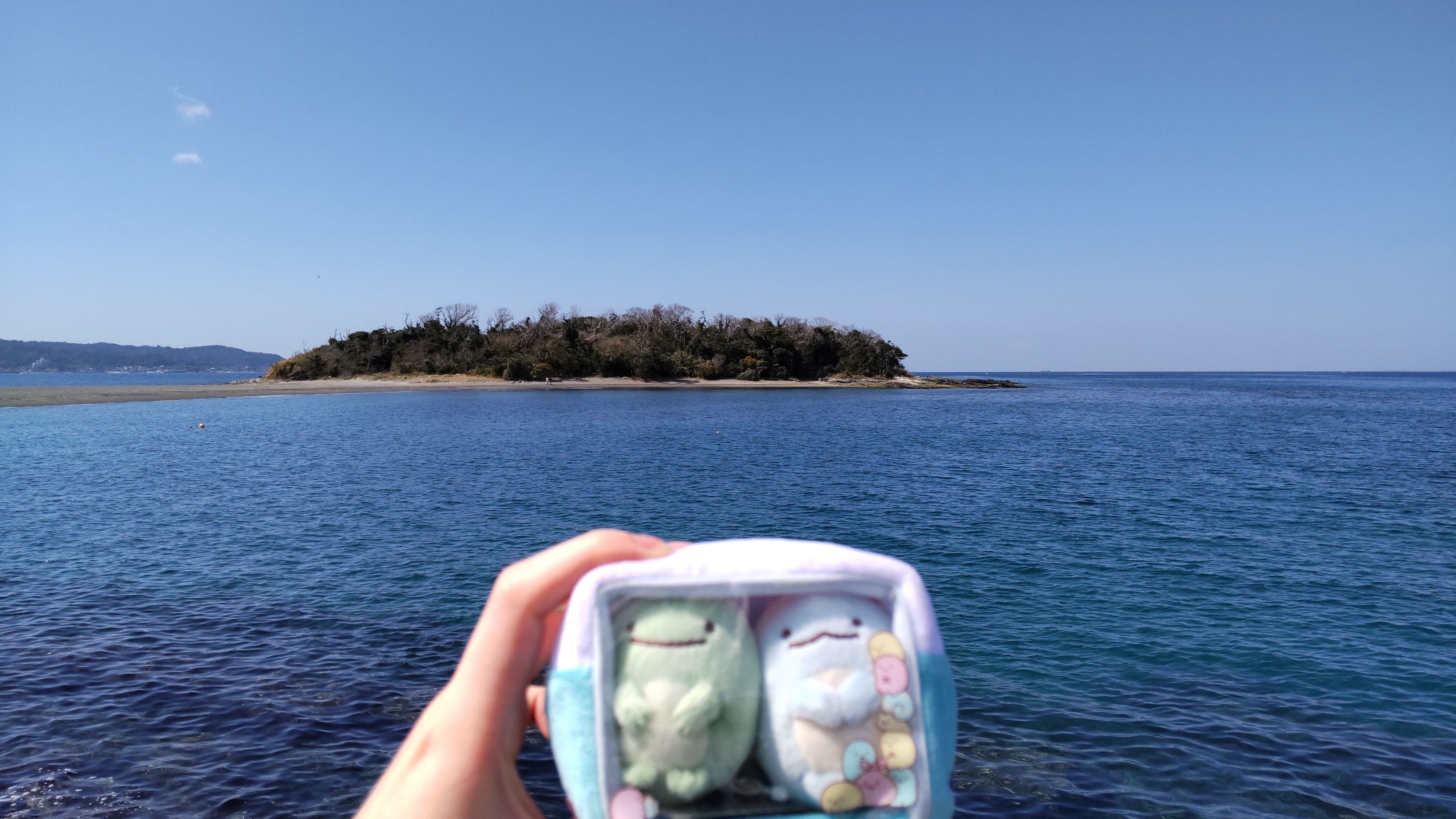 沖ノ島全景