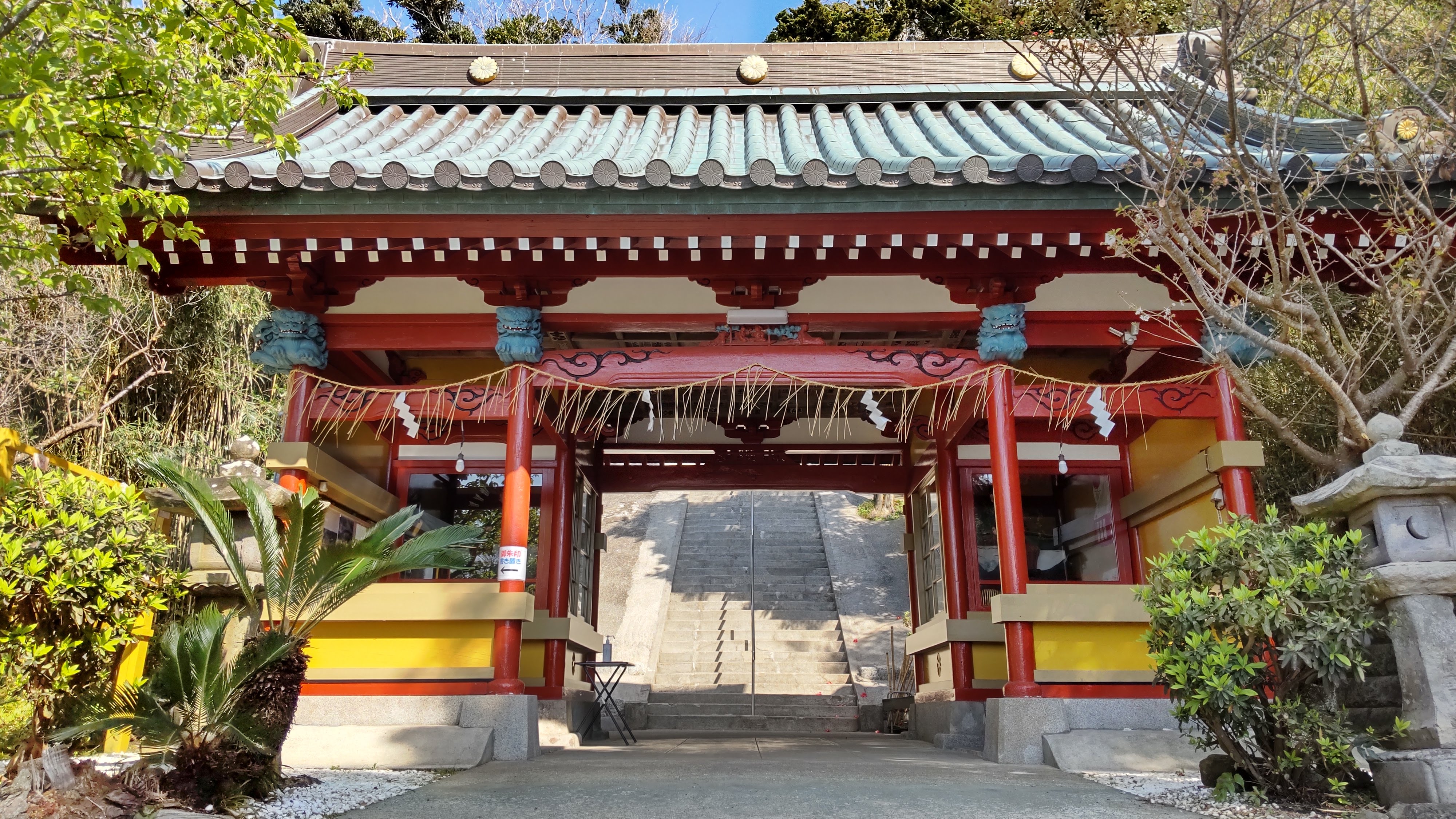 洲崎神社の門
