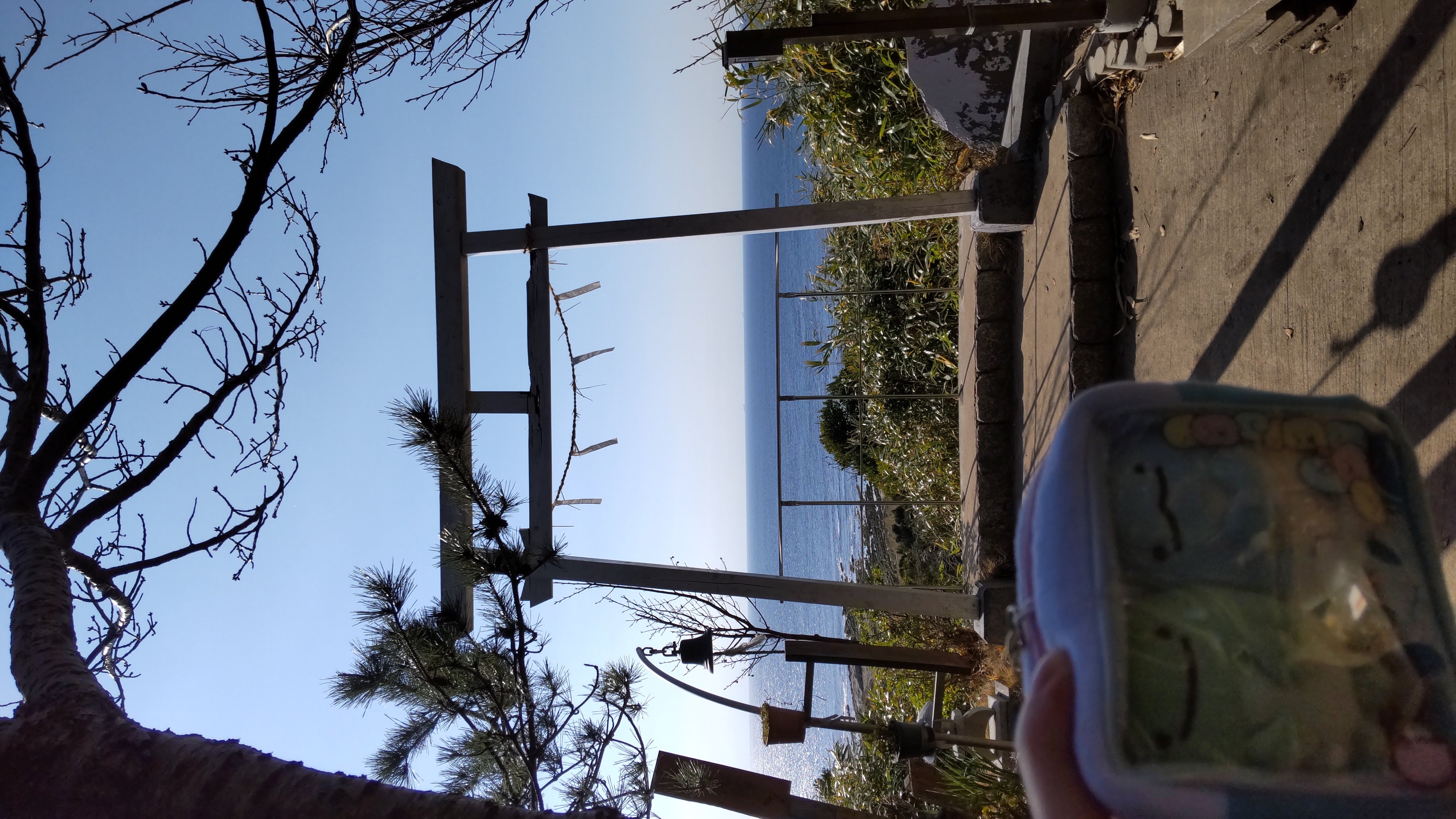 洲崎神社にあった鳥居