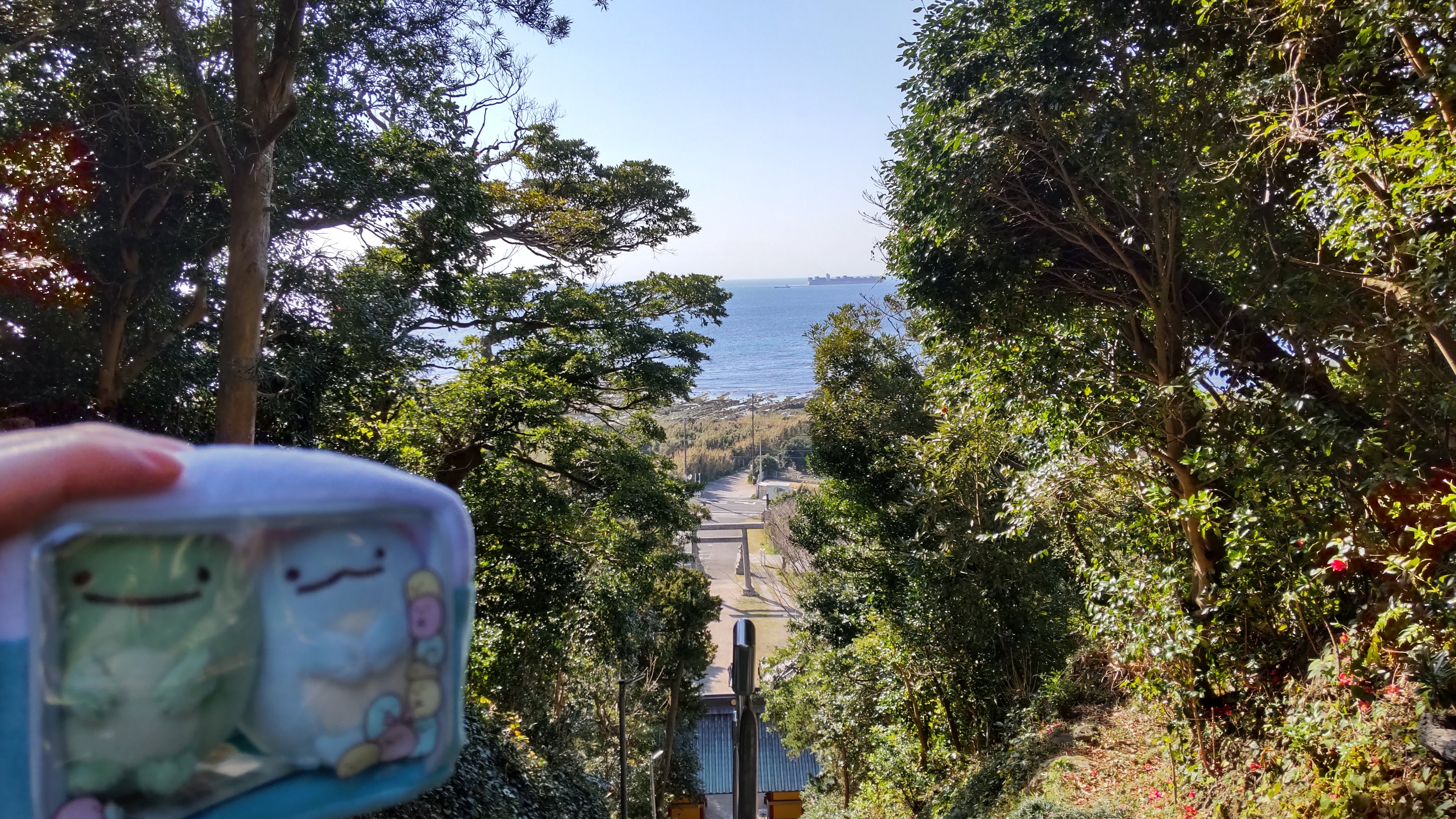 洲崎神社の階段